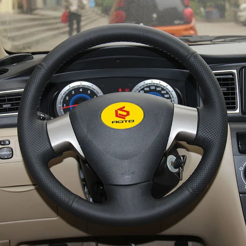 Оплетка на руль для Toyota Corolla 2006-2010 Matrix 2009 Auris 2007-2009 Auris 2007-2010 old collora