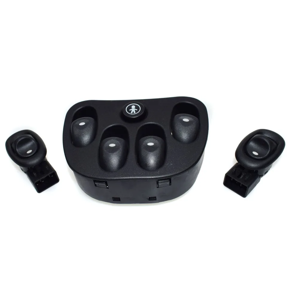 ISANCE 3pcs Master &amp Rear Power Window Switch 92105254 92047005 For Holden Commodore VT VX Sedan Wagon 1997 1998 1999 2000-2002 |