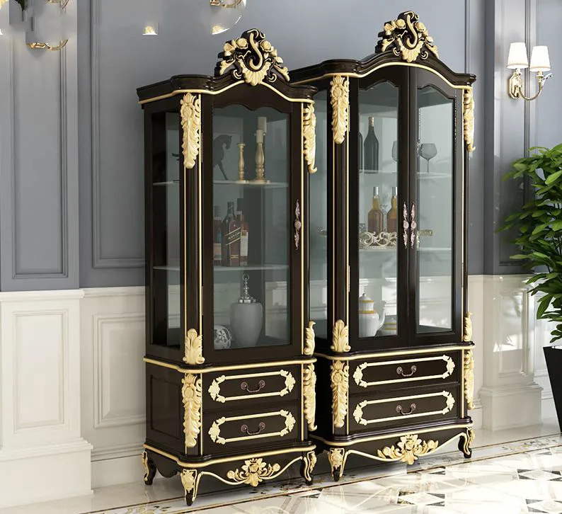 Новый классический винный шкаф с ТВ-шкафом | Мебель