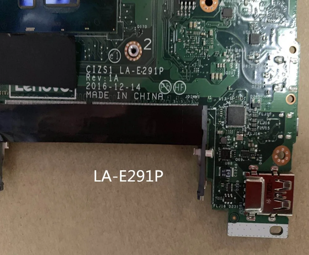 Lenovo think pad yoga 370 Материнская плата ноутбука la-e291p cpu i5-7300 материнская плата полный тест