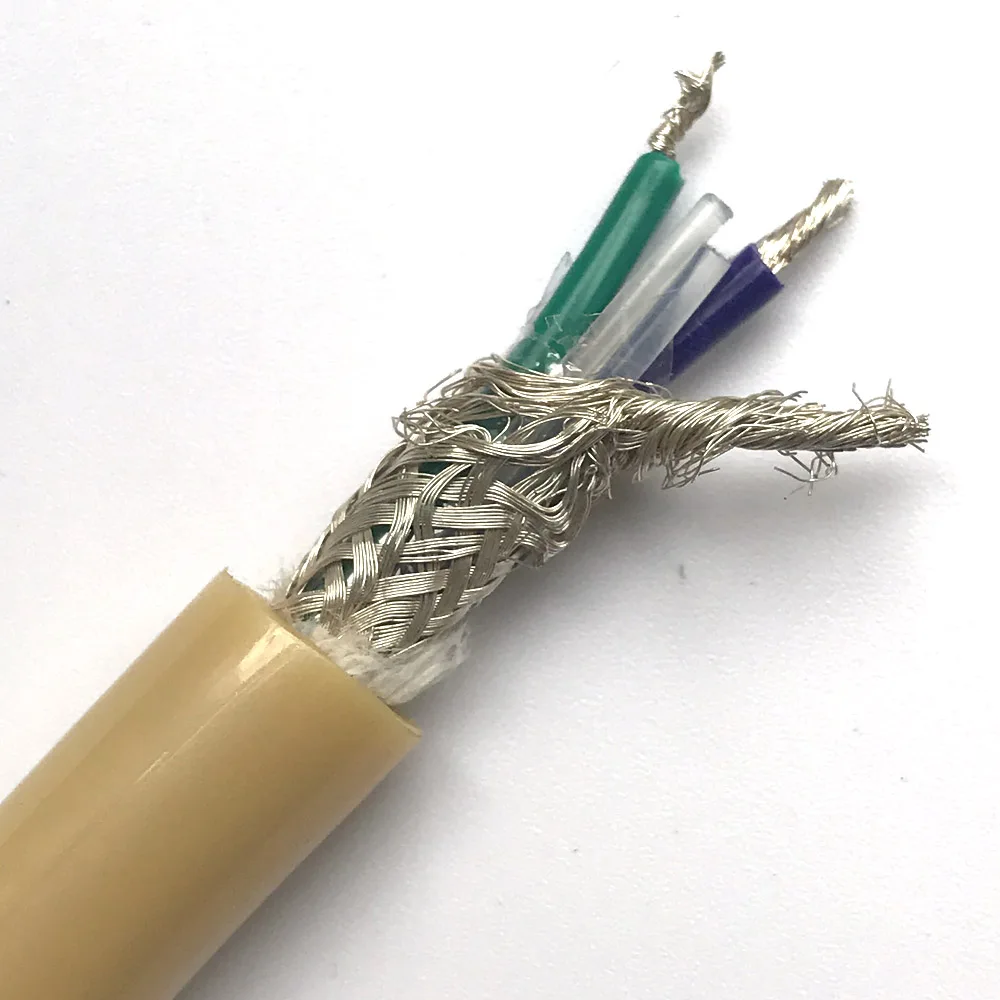 LXJ082 D 102 посеребренный медный сердечник оптом DIY Rca & Xlr кабель продажа за 1 м|Кабели