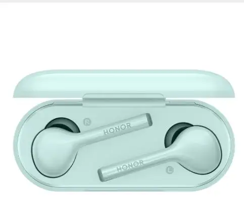 green Оригинальные беспроводные наушники huawei Honor Flypods Lite Водонепроницаемые IP54 с двойным управлением Bluetooth 4,2 гарнитура - Цвет: green