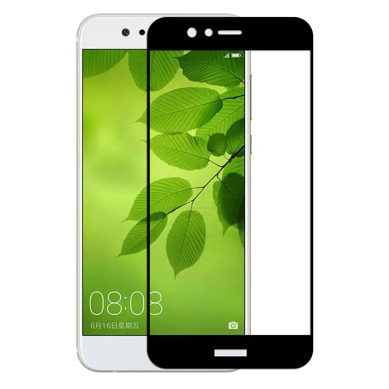 Закаленное стекло 9H 3D для Huawei Nova 2 полное покрытие точная Взрывозащищенная