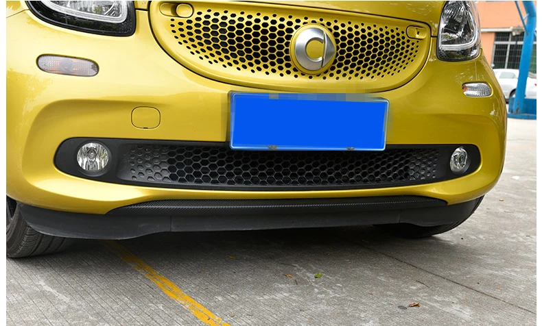 Lsrtw2017 карбоновая ПВХ автомобильная пленка переднего бампера для smart forfour