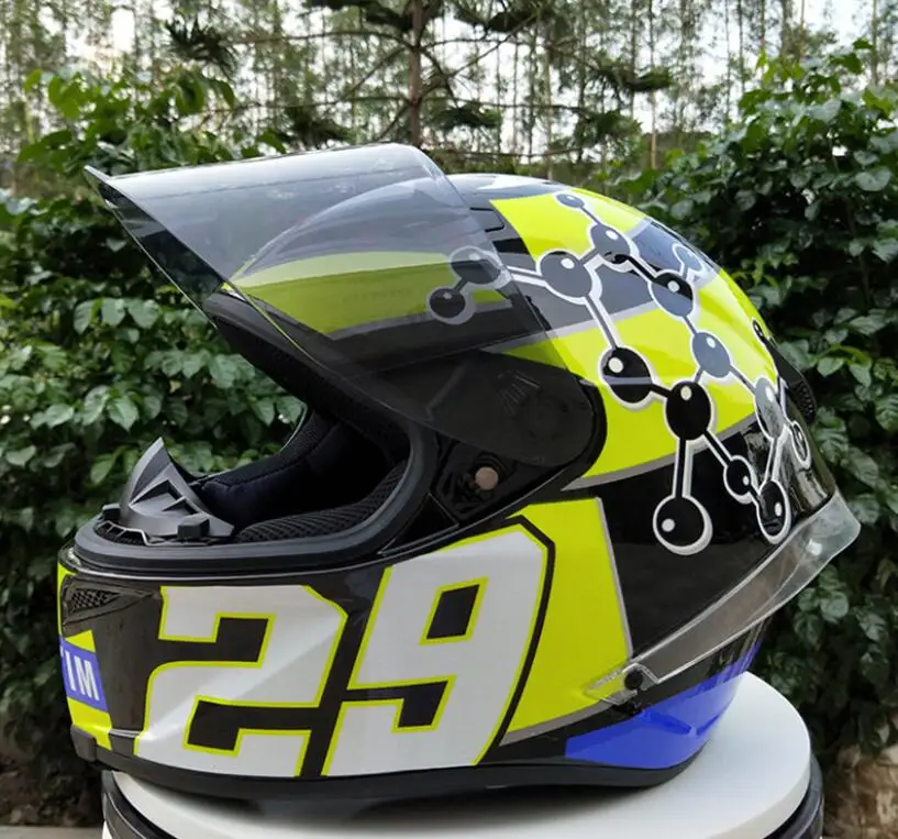 2019 dql Motorcycle helmet man riding car four seasons cool motorcycle with REAR WING tail motor 29 lens | Автомобили и мотоциклы