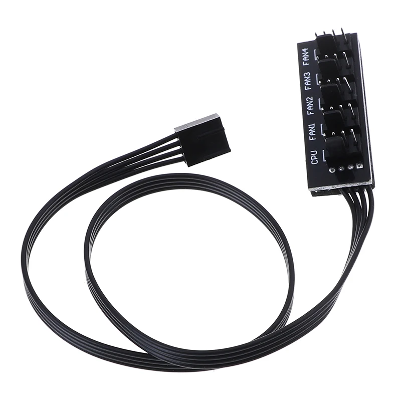 40 см от 1 до 5 4 контактный TX4 PWM CPU кулер/Чехол/Вентилятор охлаждения Chasis кабель