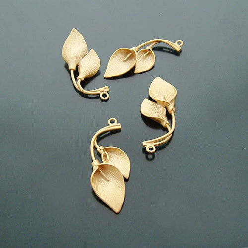 10 шт. латунные подвески с покрытием из матового серебра 33 х14 мм|pendant charm holder|charming