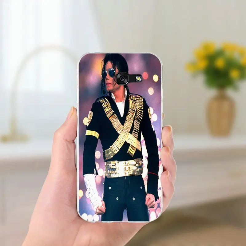 В стиле Майкла Джексона Танцы King Мягкий чехол из ТПУ для мобильного телефона samsung