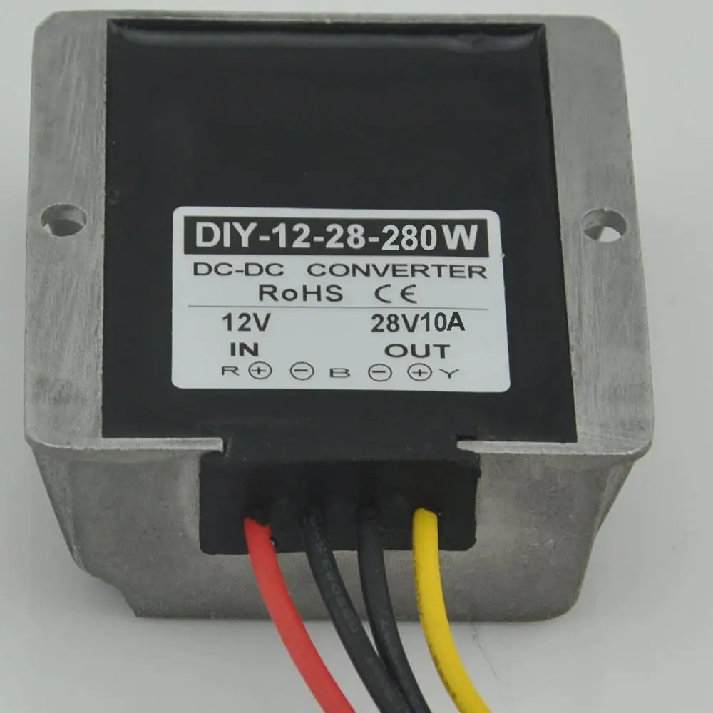

DC Converter Module power adaptor Regulator 12V(9-28V) Step up to 28V 10A 280W 10PCS