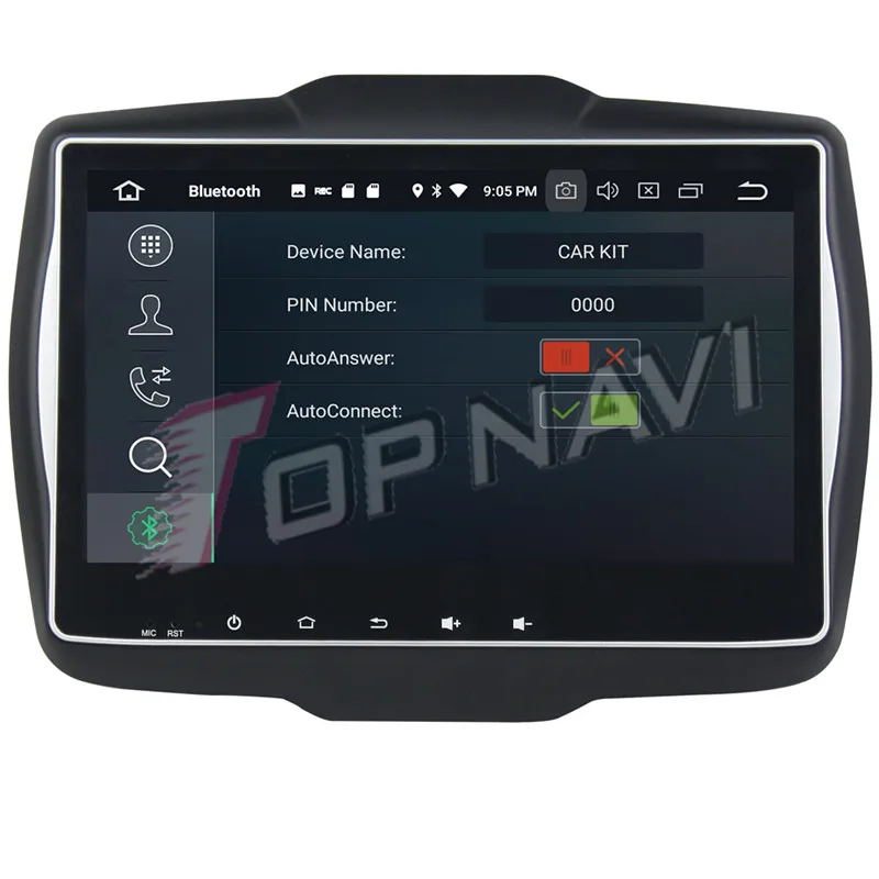 Topnavi 4 ядра 9 &quotAndroid 8 1 Автомобильный gps навигация для Jeep Renegade 2016 2017 Авто радио