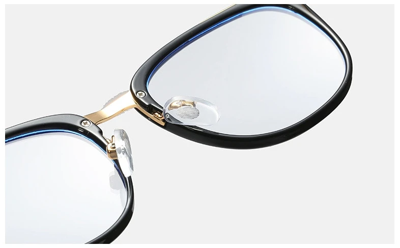 45937 TR90 Anti-blue Light Round Glasses Frames Men Women Optical Fashion Computer Glasses