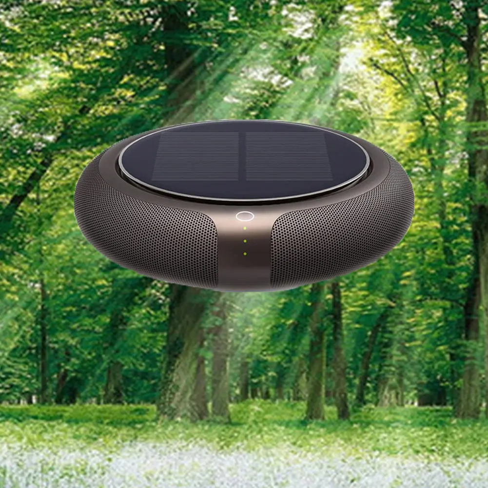 Home With Filter Purify Portable Car Solar Power Accessories Air Purifier Ionizer Anion Vehicle No Noise Cleaner High Speed | Автомобили и