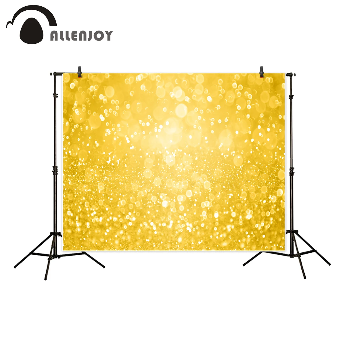 

Allenjoy фоны для фотостудии желтый глиттер bokeh размытый Профессиональный фон оригинальный дизайн фотосессия