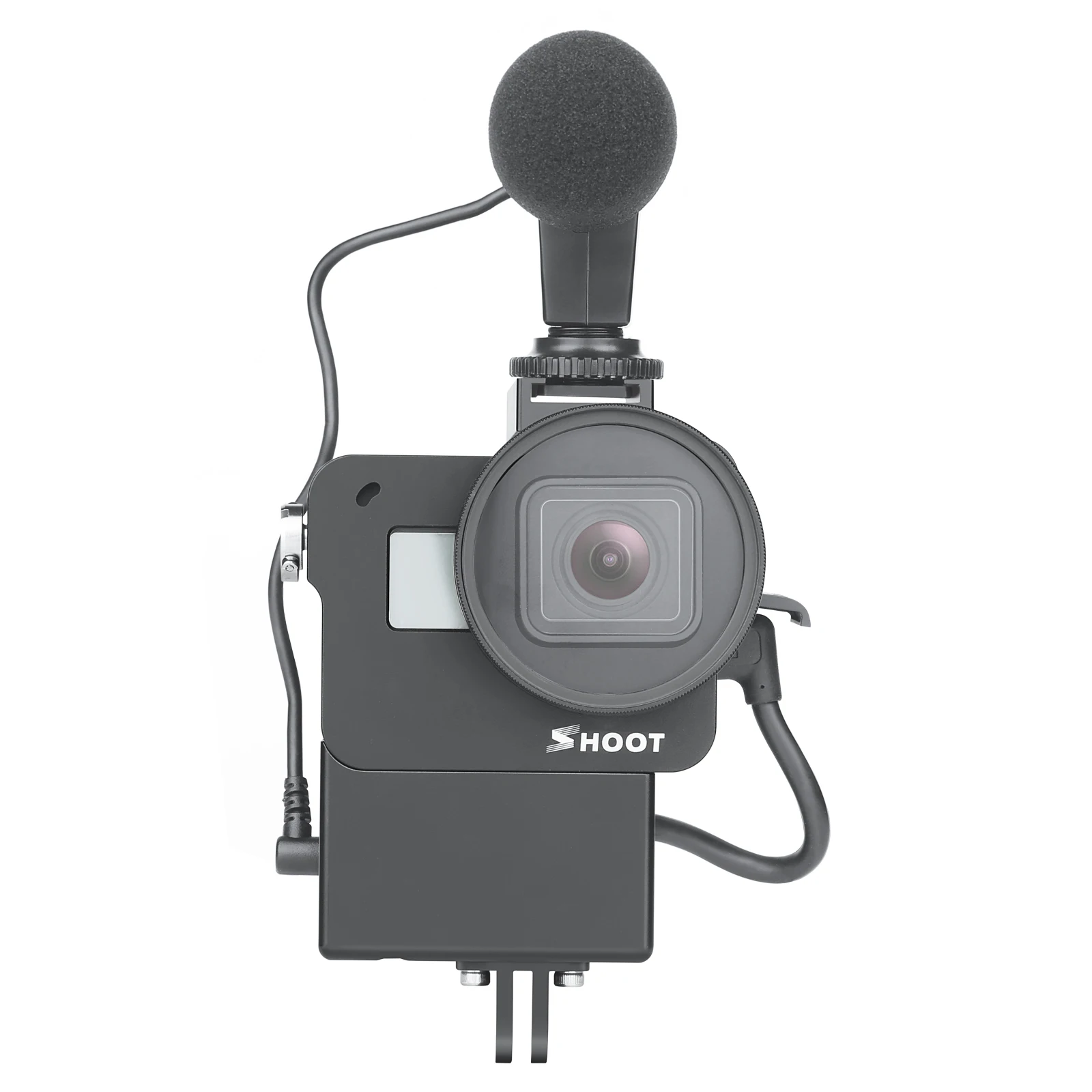 Чехол для видеокамер GoPro Hero 7 6 5 Black 2018 защитный чехол книжка с 52 мм УФ фильтром