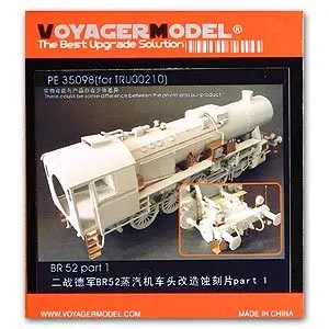 

KNL HOBBY Voyager модель PE35098 баварский BR52 паровоз обновление база Металл травление (1)