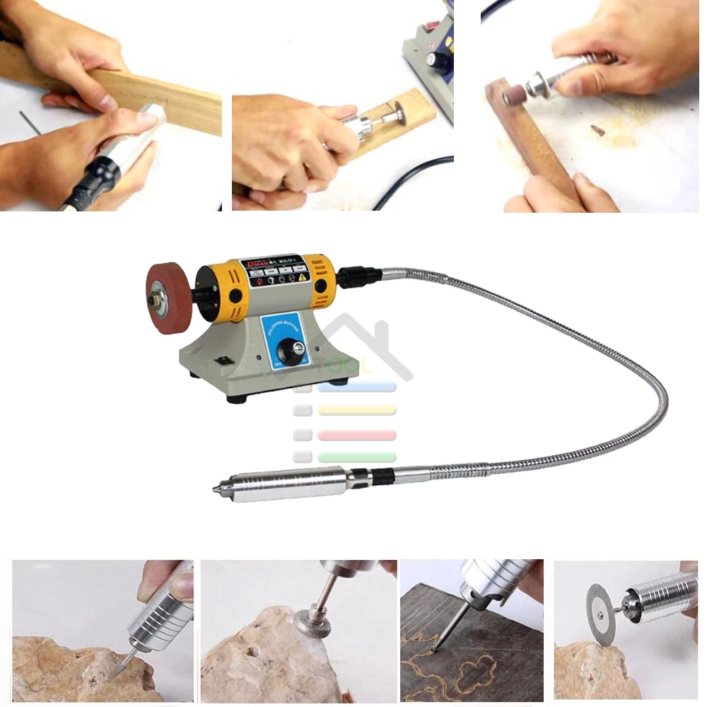 AUTOTOOLHOME Наконечник Ручка ключ сверлильный патрон для Flex 3 челюсти подходит гибкий вал для Foredom Grobet мотор роторный инструмент аксессуар
