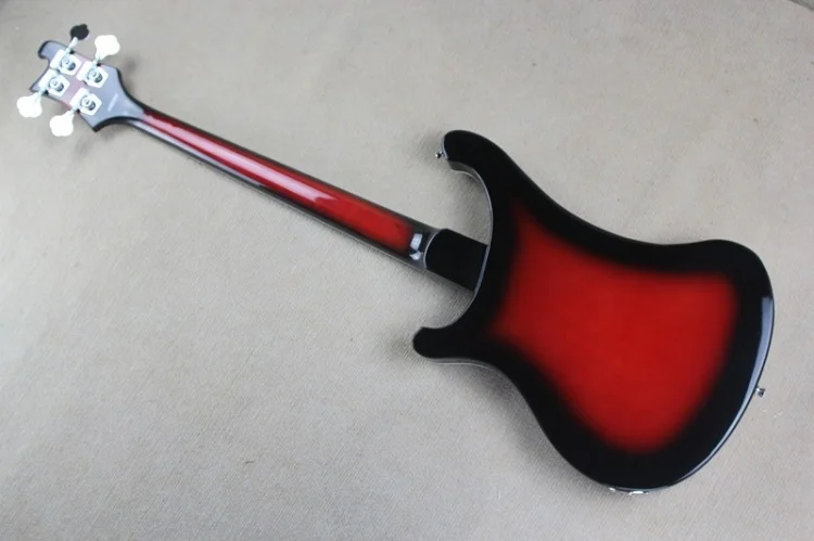 Подлинная Ricken backer 4 струны бас Винтаж sunburst высокое качество хорошее хромовое
