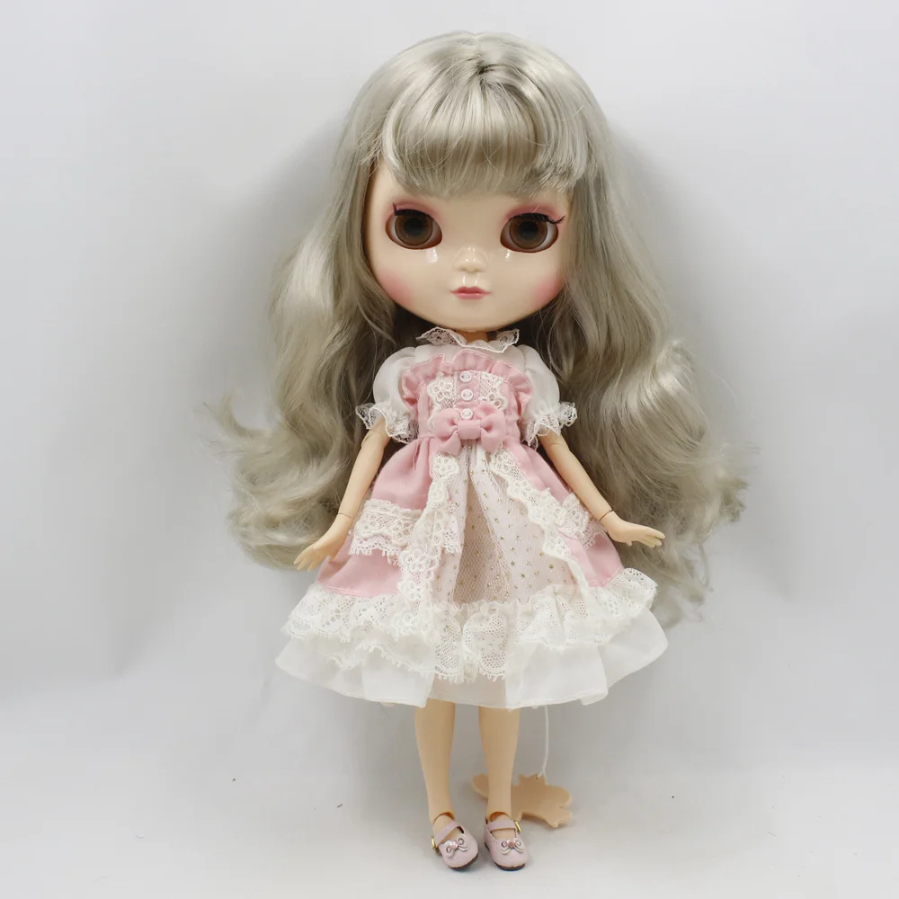 Кукла blyth icy licca body 230BL8800 Dream new cute curly hair joint 1/6 30 см Подарочная игрушка|Куклы| |