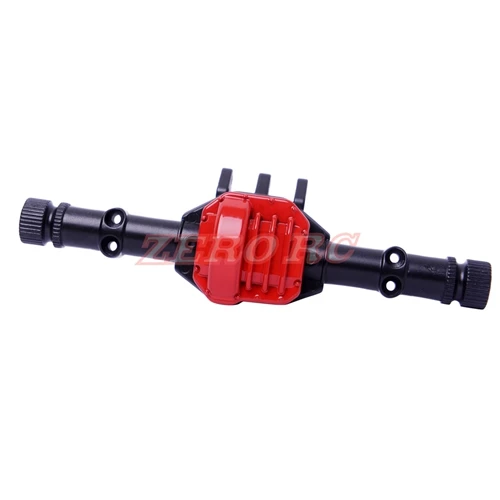 BLACK COLOR Сплав передний задний мост корпус для 1/10 Axial SCX10 II 90046 RC Гусеничный грузовик - Цвет: BLACK COLOR