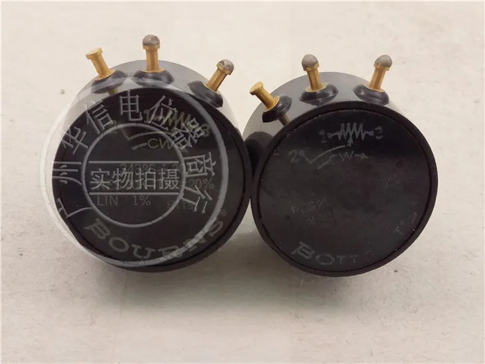 

[VK] Stock BOURNS Conductive Plastic Potentiometers 3438S-1-203 20K LIN & plusmn; 1% switch