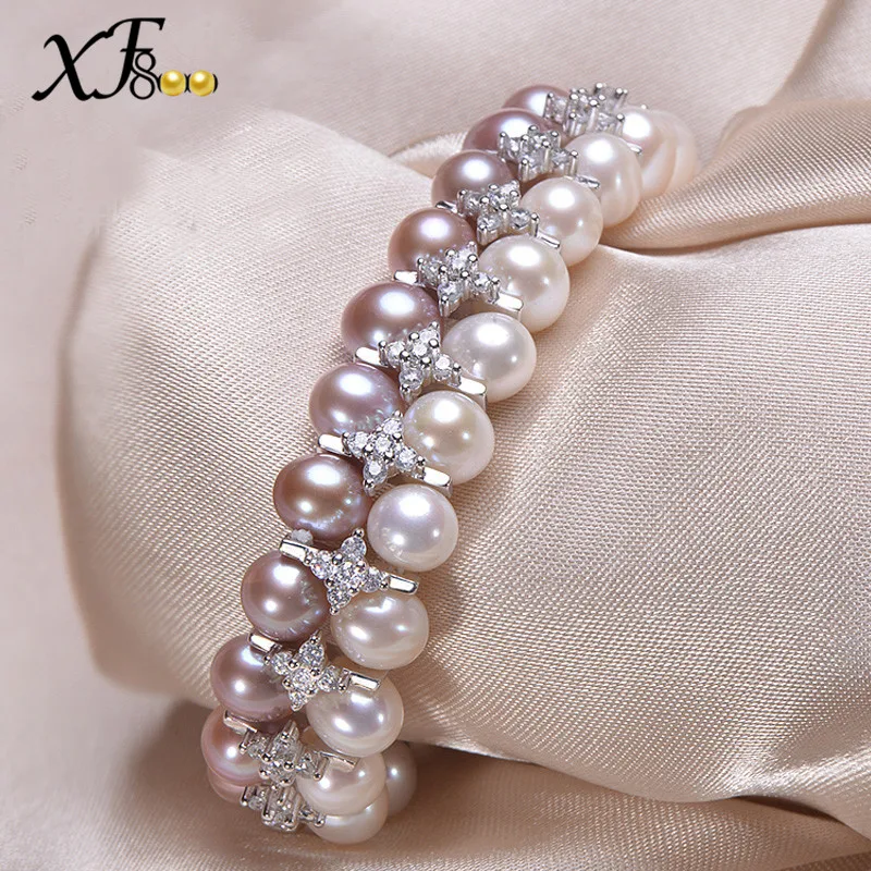 Женский браслет из натурального жемчуга 7 8 мм|bracelets for|bracelets for womenbracelet bracelet |