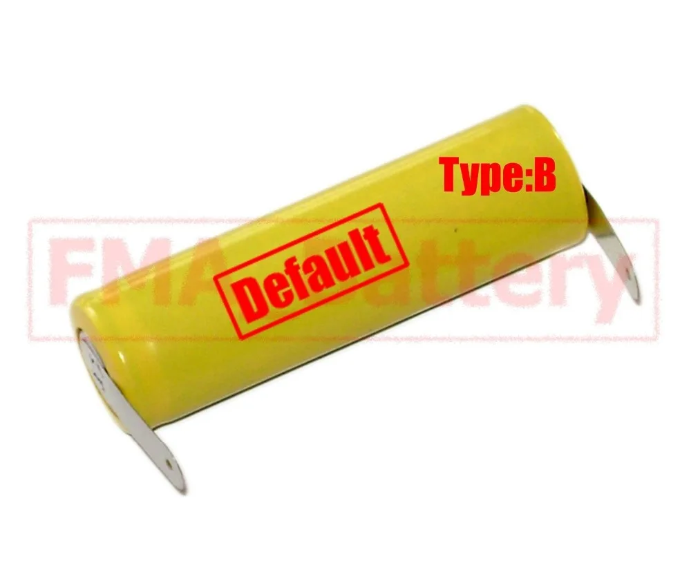 Никель кадмиевый аккумулятор AA 1 2 V 600 мА/ч 900 Батарея для зубных щеток Braun Oral B