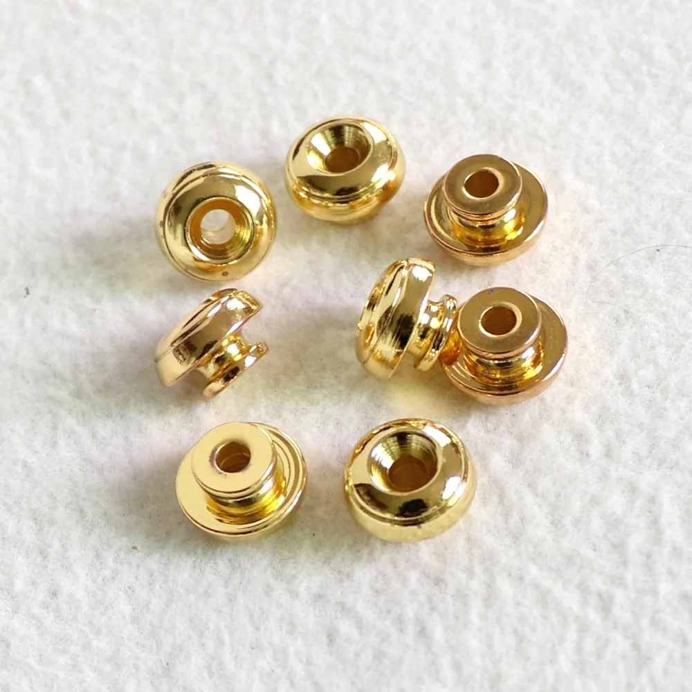 Ремешок для акустической гитары в золотом цвете 4 шт./упак. Chrome mashroom | Спорт и