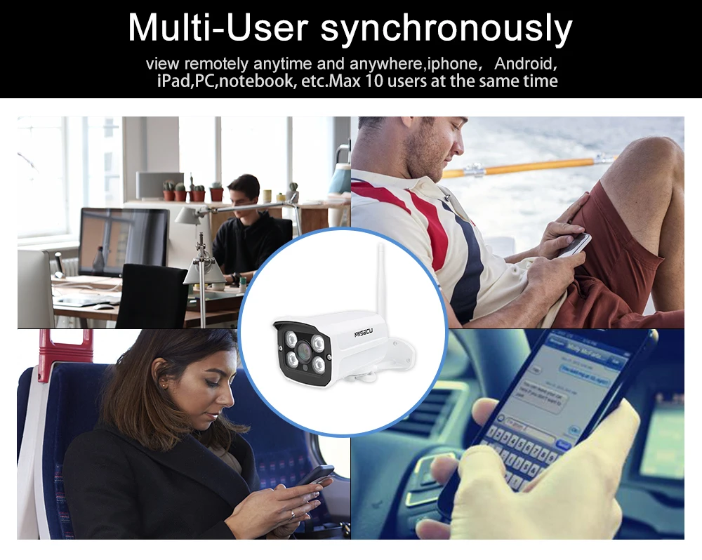 MISECU 8CH 960 P WI FI Системы 8 шт. 1.3mp ip массив светодио дный Камера аудио запись Plug & play