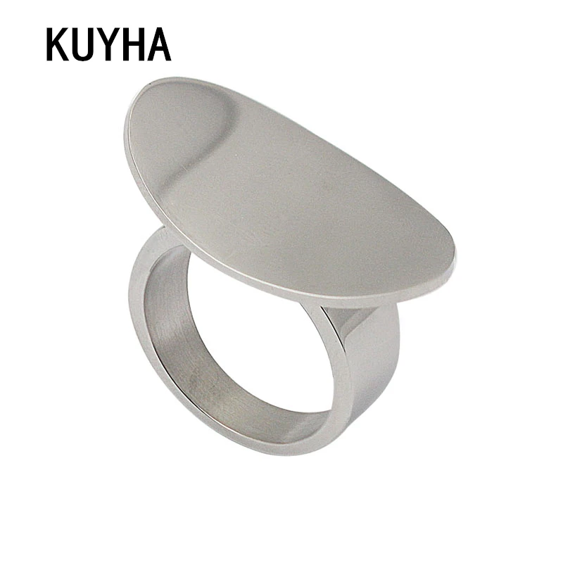

Fashion Jewelry Ring Stainless Steel Silver Color Cocktail Biker Rings For Men Women Ring Full Sizes Valentine's Day Present