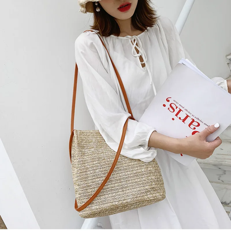 Праздничный стиль летняя пляжная сумка большая вместительность новая жемчужная