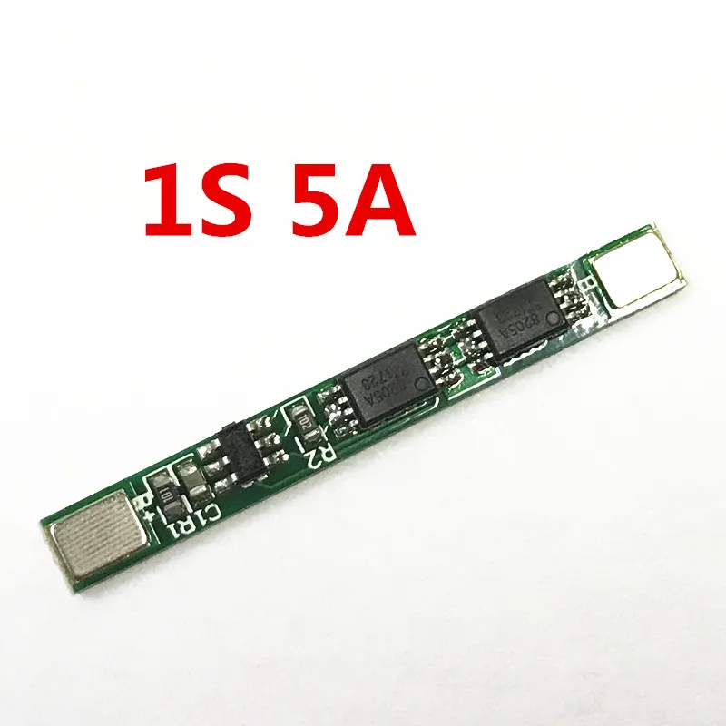 1S 5A 1 шт. 1S 2.5A 3A 5A литиевая батарея Защитная плата bms для полимера 18650 pad может быть точечная Сварка - Цвет: 1S 5A