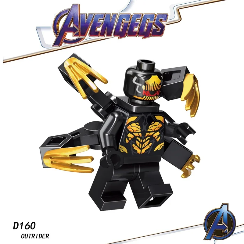Конструктор с Legoed Marvel Infinity 6 шт. в комплекте перчатки Таноса строительные блоки