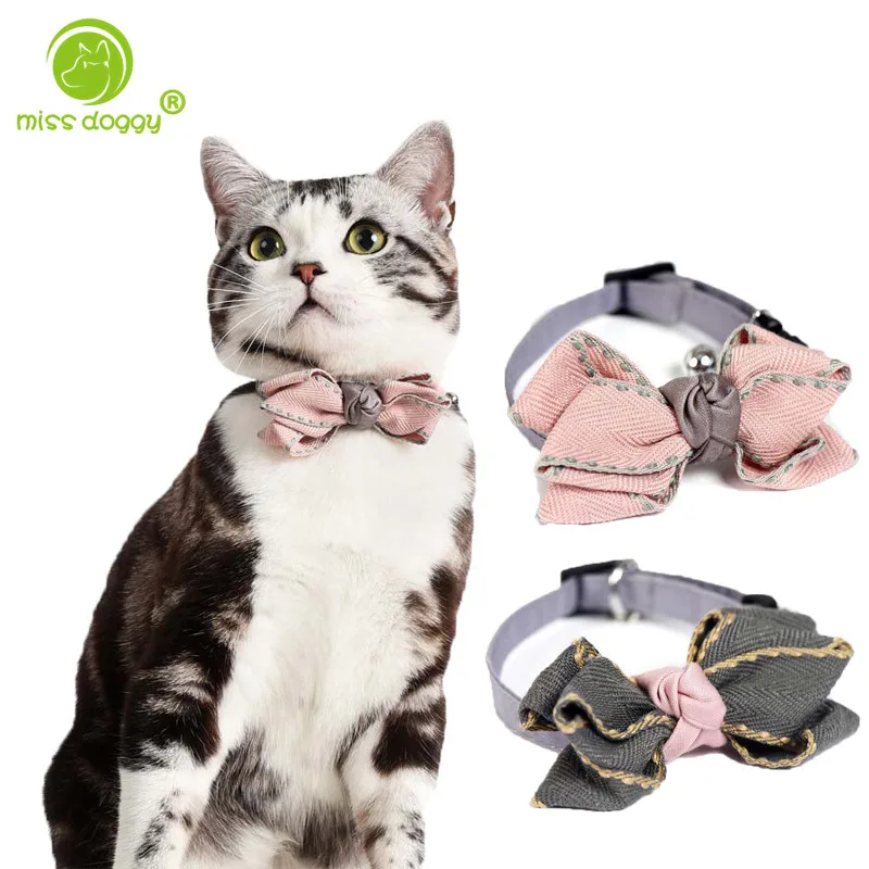 Lovely Bow-knot Pet Dog Cravat High Quality Strong Durable Collar for Small Dogs Wedding Party Puppy Solid Color Necklace 10E | Дом и сад