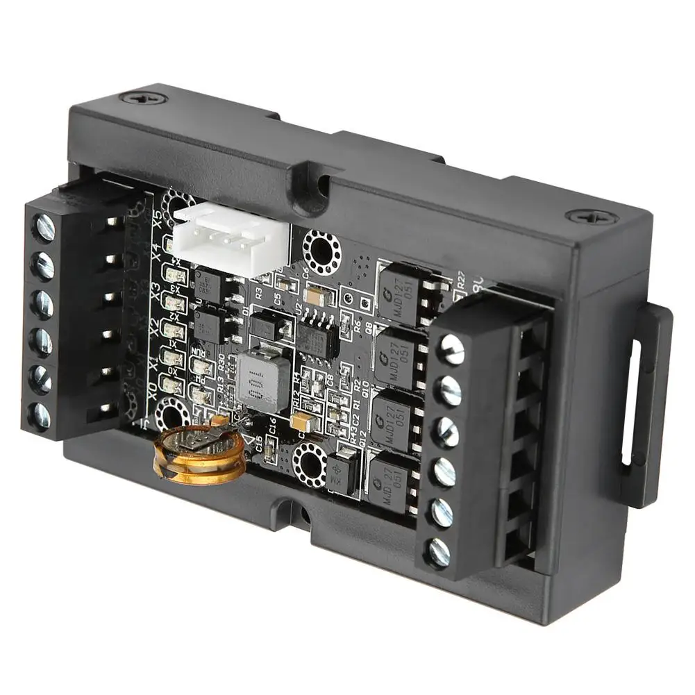 Релейный модуль с plc разъемом промышленный Управление доска FX1N-10MT программируемый реле задержки модуль с оболочкой