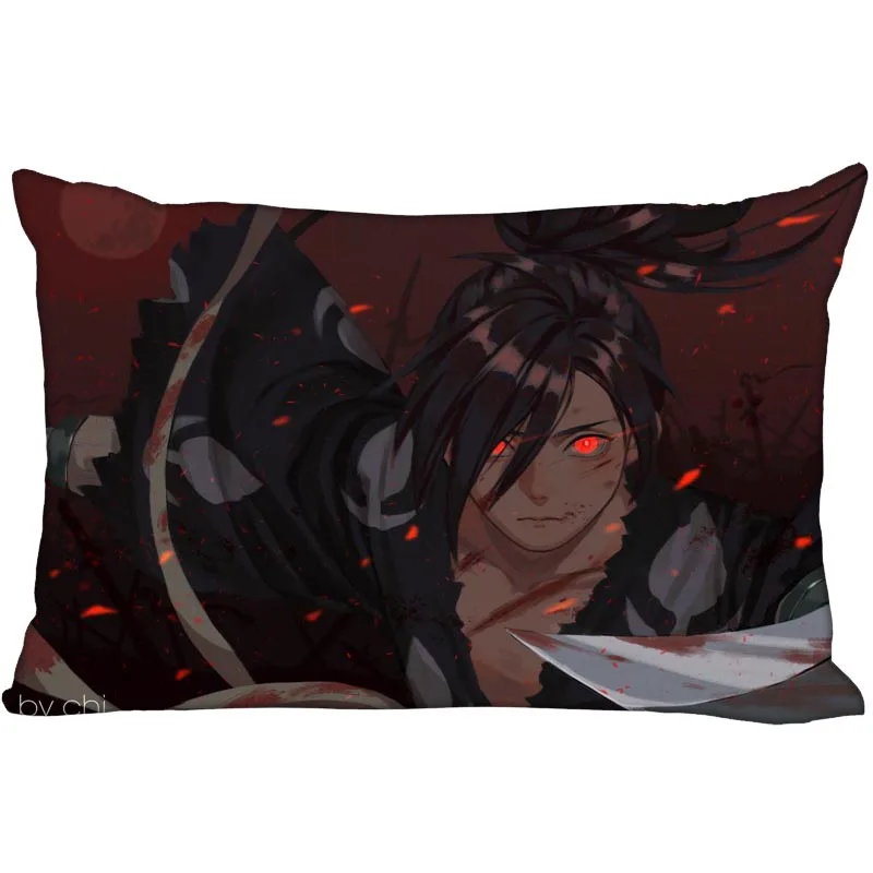 Крутые изготовленные на заказ Подушка Чехол Dororo Стиль Подушка Чехол 35X45 см один сторонами прямоугольного подушки пледы чехол для Спальня - Цвет: 17