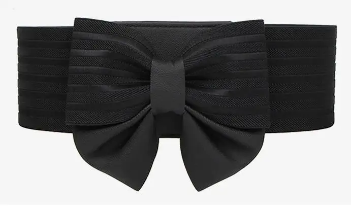 Женская эластичная лента с большим шифоновым поясом идеально подходит для