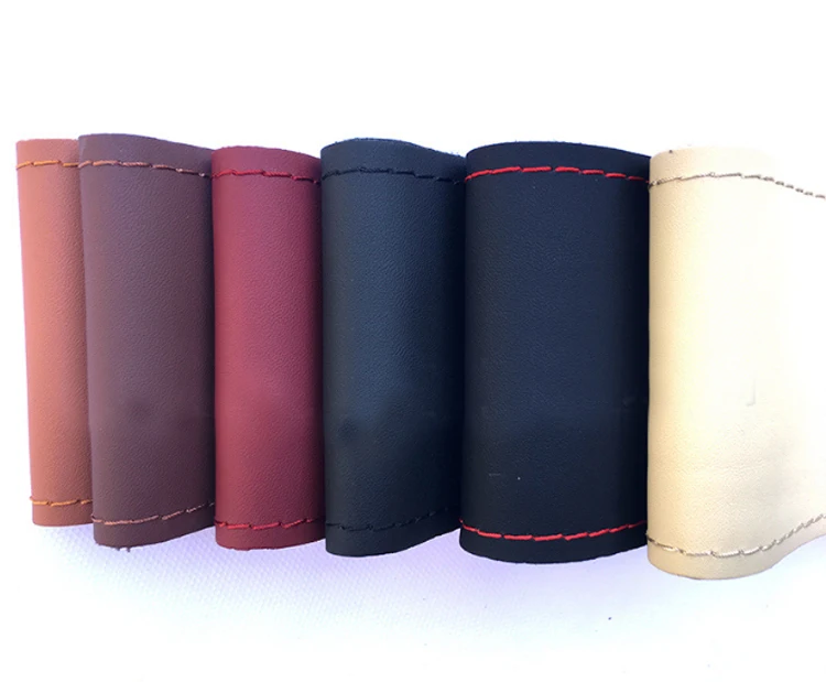 Чехлы на руль для грузовика Кожаные чехлы из микрофибры руля с иглой и ниткой