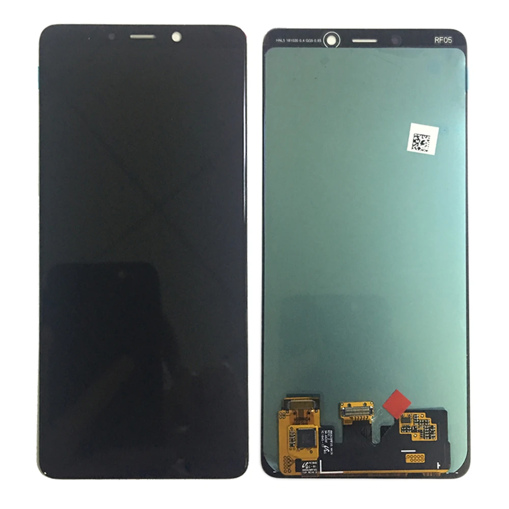 Супер AMOLED ЖК дисплей для Samsung Galaxy A9 2018 A920 кодирующий преобразователь сенсорного