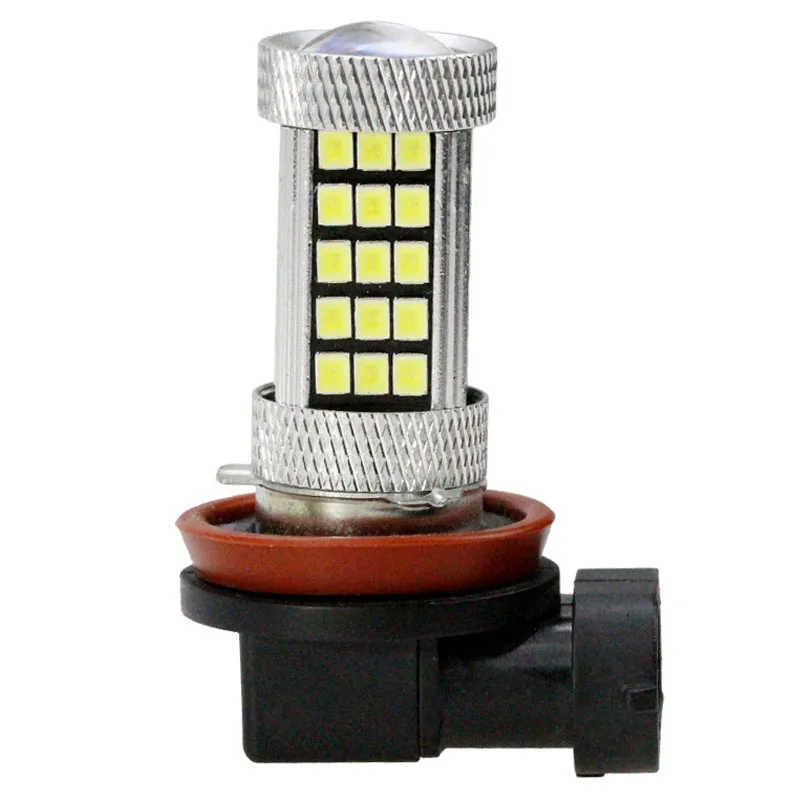 Автомобильные фары H8 H11 63SMD 2835 чип 8000лм Противотуманные Автомобильный Стайлинг 9 15
