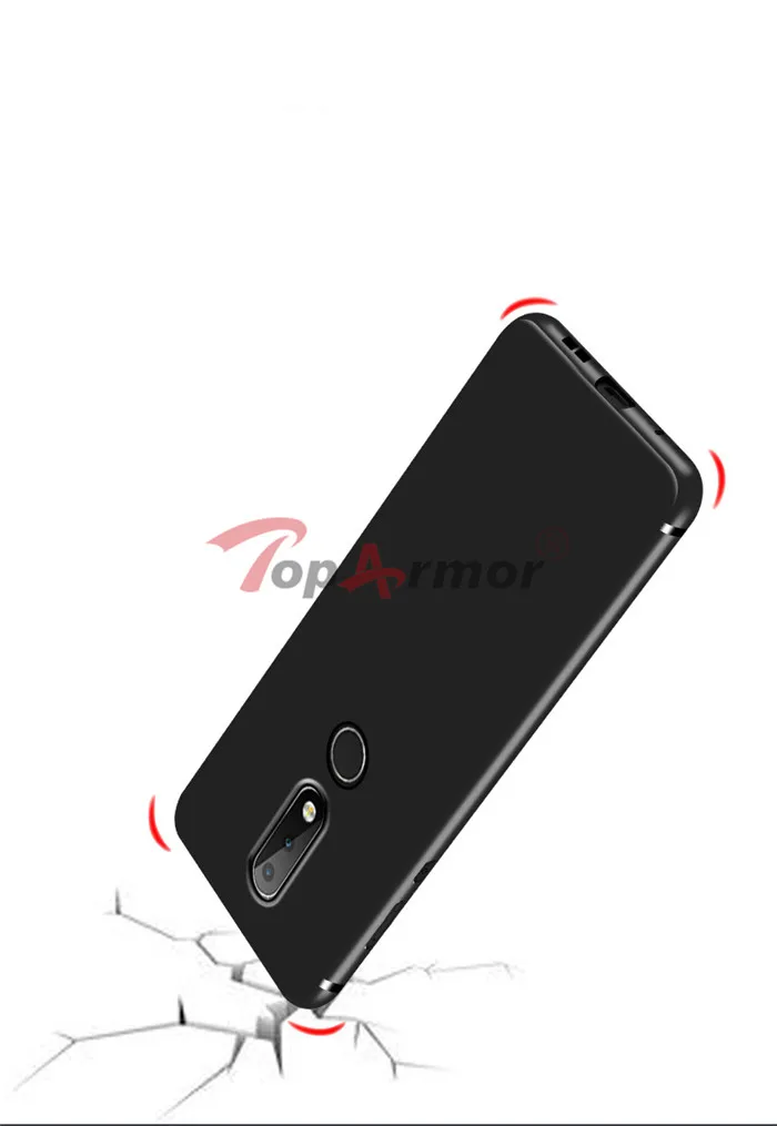 Мягкий ультра тонкий силиконовый TPU чехол для Nokia 5, 6, 7, 7 plus, 8, X 5X6 6,1 5,1 плюс 6 чехол Крышка полное заднее покрытие с защитой от отпечатков пальцев