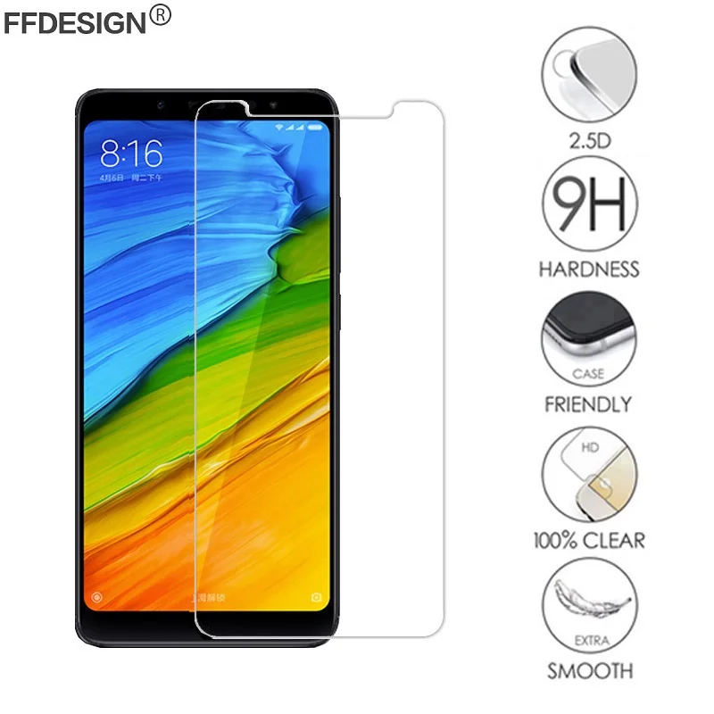 2 шт. Защитное стекло для Xiaomi Redmi 5 Plus 6A 6 Pro S2 Note закаленное Защитная пленка экрана