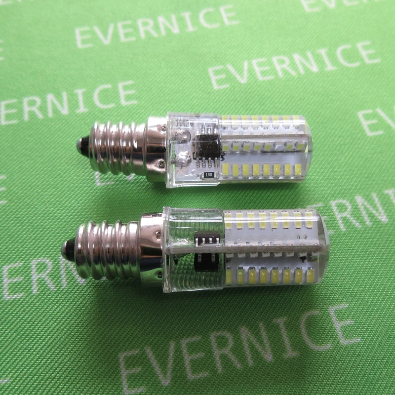 

2 PCS Light Bulb 64 LED 7/16" Screw in Type for Juki Serger MO103,MO134,MO623,634D,644D,654DE HZL-E61,HZL-E70,HZL-E71,MO103