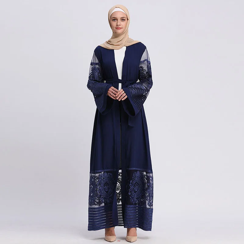 Женское мусульманское платье Abayas модная высококачественная одежда в