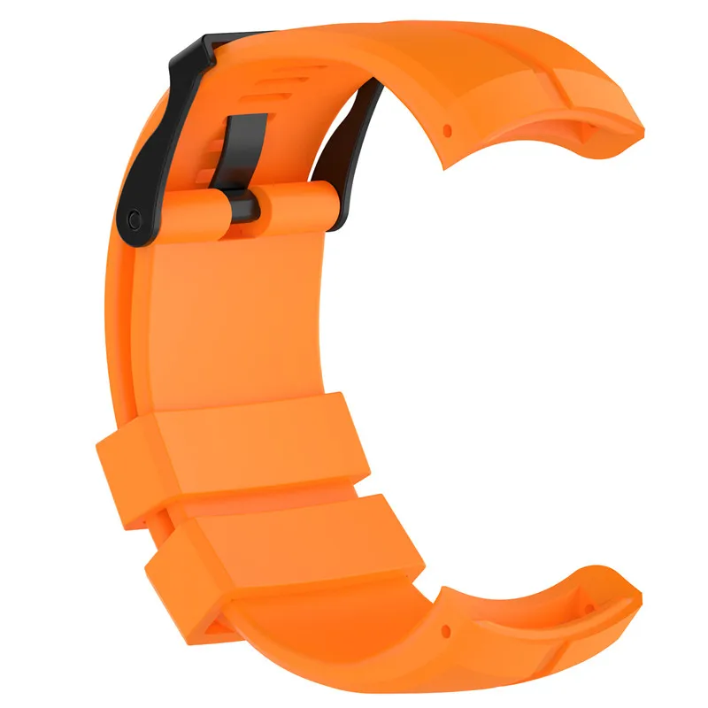 Orange Смарт часы сменный Браслет для Garmin Forerunner 225 силиконовый резиновый ремешок для часов - Цвет: Orange