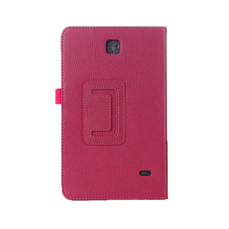 Rose Чехол для samsung Galaxy Tab 4 7,0 T230 T231 T235 кожаный чехол Обложка для samsung Tab4 7,0 SM-T230 SM-T231 чехол - Цвет: Rose
