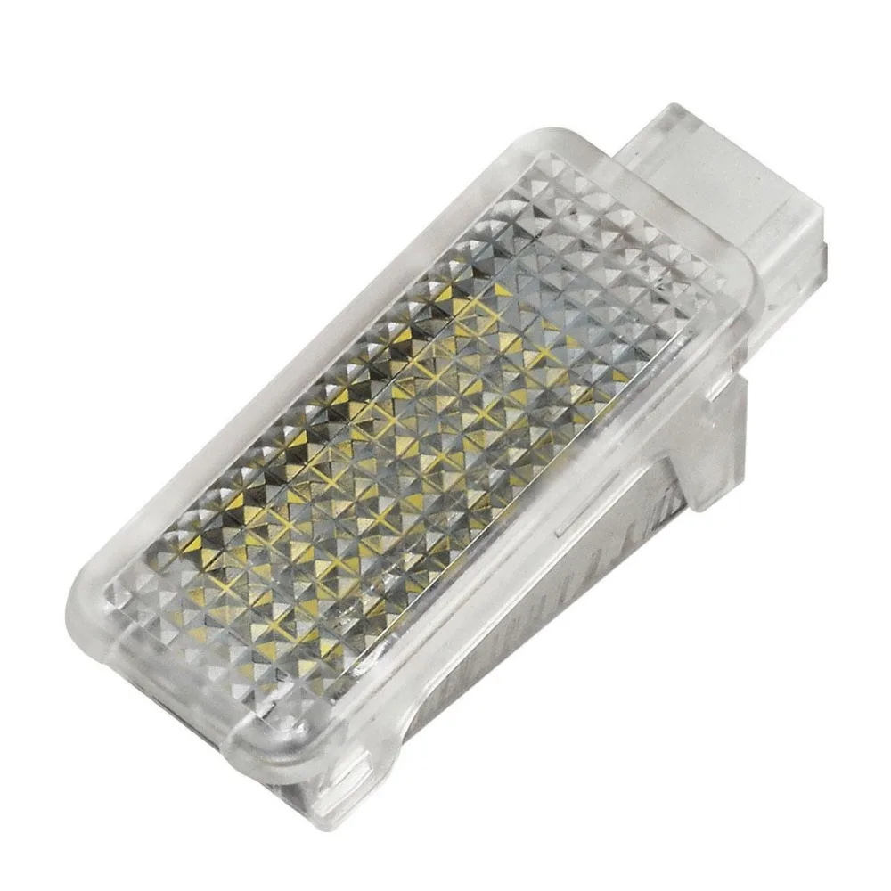 4 шт. без ошибок белый 18 LED LIGHT FOOTWELL F & R для skoda Octavia Mk3 5E 2012 2017|Сигнальная лампа| |