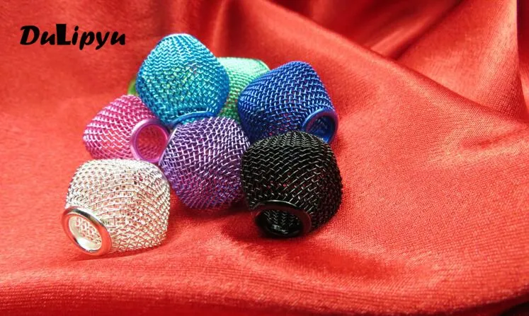 15 мм 25 шт./лот Bicone cube сетка с большим отверстием европейские металлические бусины