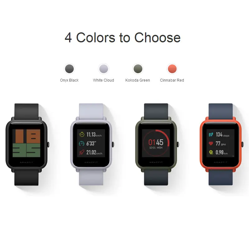 Смарт-часы Huami Amazfit Bip с GPS Пульсометром | Электроника