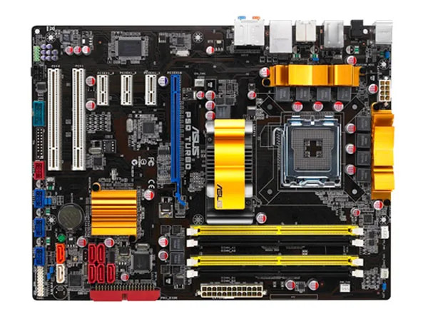 Asus P5Q Премиум настольная материнская плата P45 Socket LGA 775 для Core 2 Duo Quad DDR2 16G UEFI ATX биос оригинальная б/у материнская плата