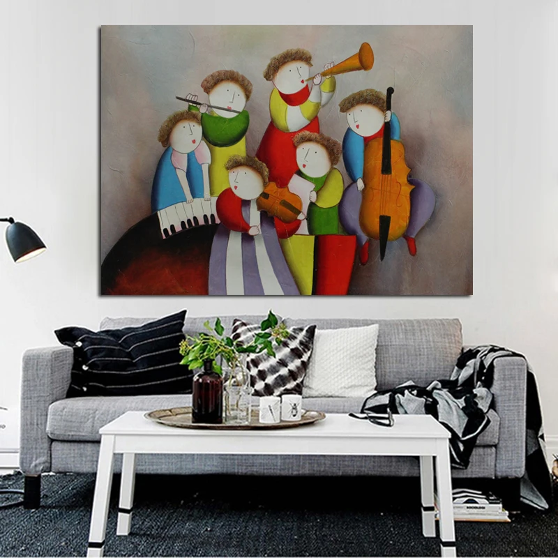 Новые декоративные Масляные картины современный дизайн Высококачественная